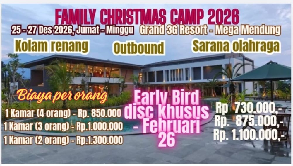Family Cristmas Camp 2026